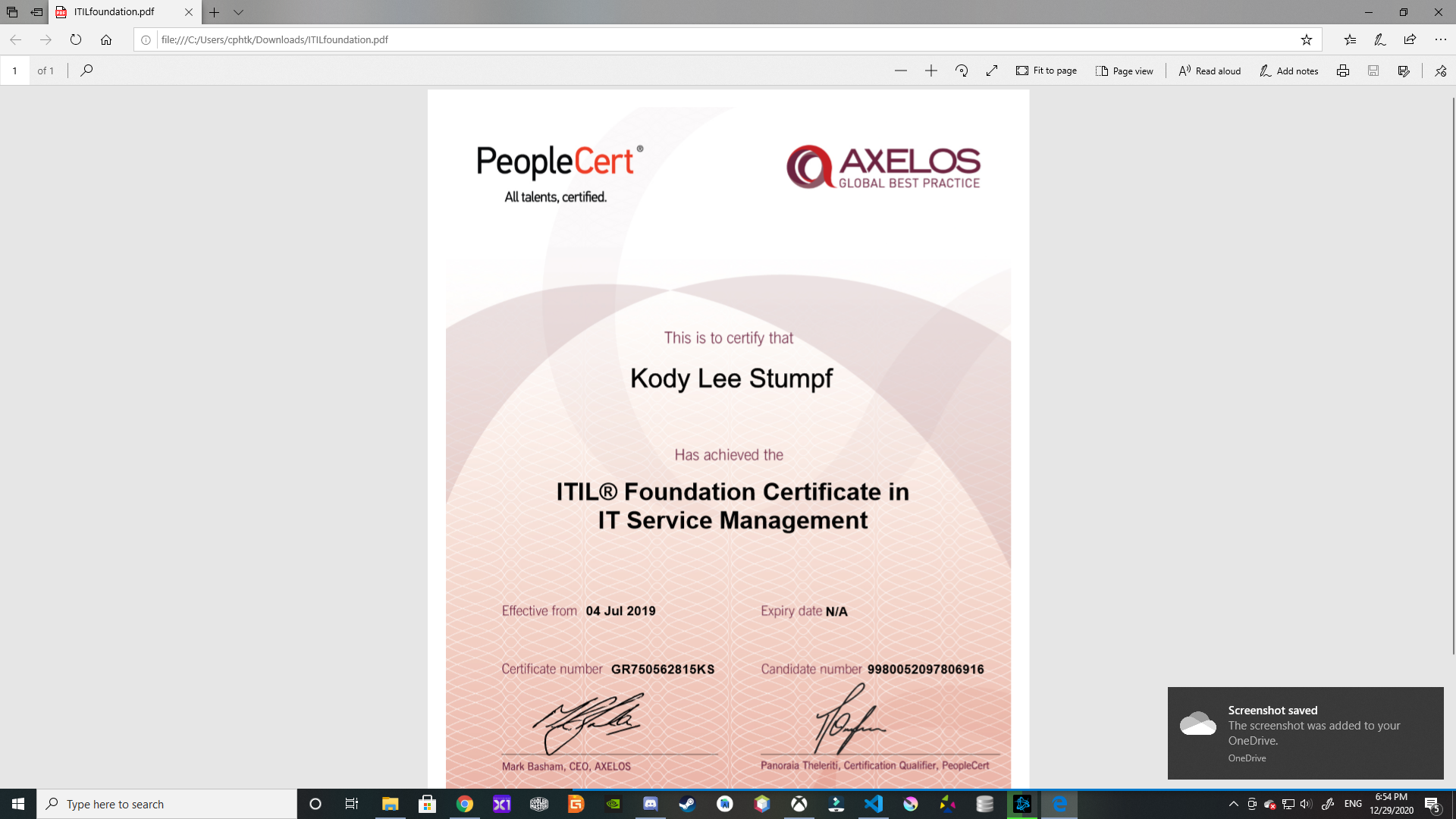 ITIL foundation